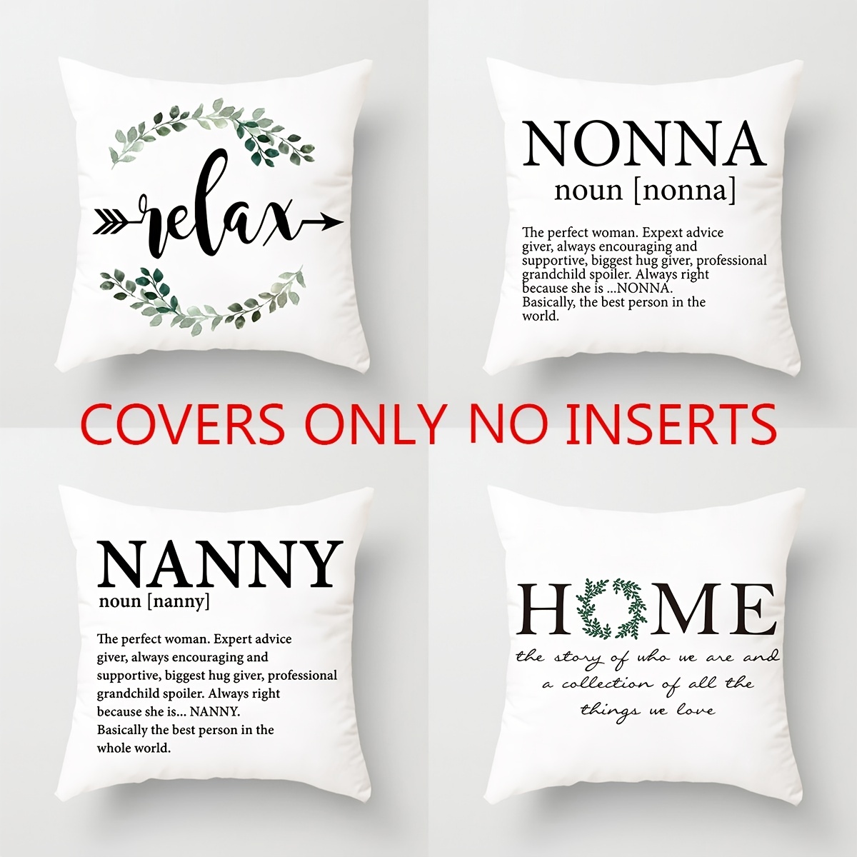 Home Decor Cover Short Plush Throw Pillow - Temu