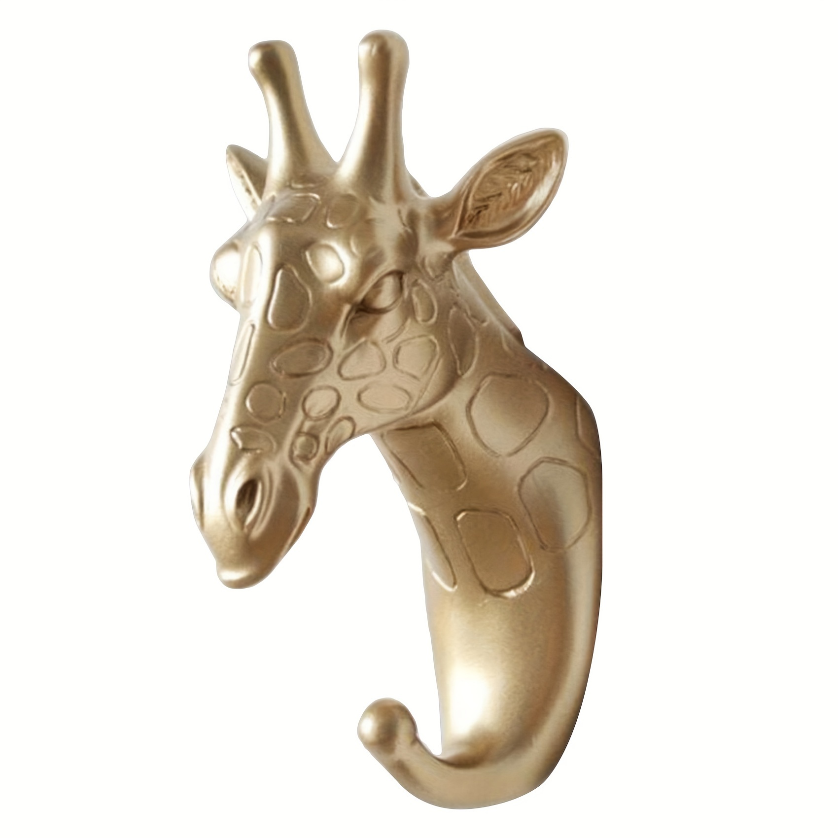 Gold Metal Giraffe Wall Hook