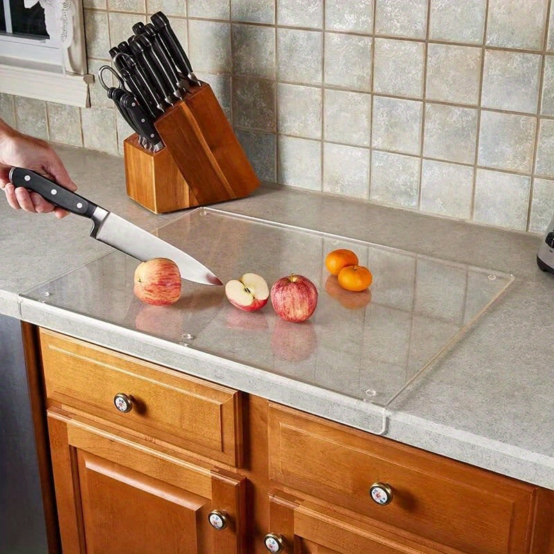 Kitchen Non-slip Chopping Blocks Tool Flexible Transparent Cutting Board  Kitchen Pp Cutting Boards Classification Chopping Board - Temu