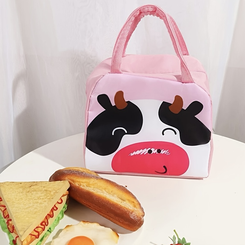 Cooler Lunch Bag Kids Cartoon Girls Boys Portable Thermal Food