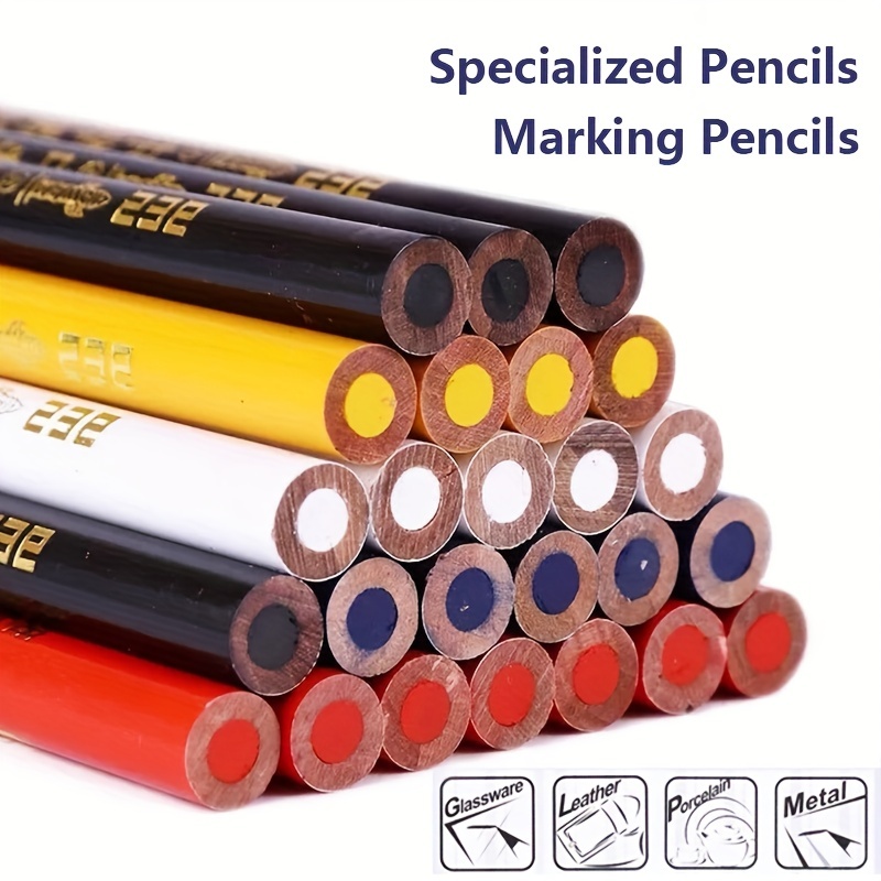 36 Pcs Off China Markers Grease Pencils For Glass Mechanical Wax