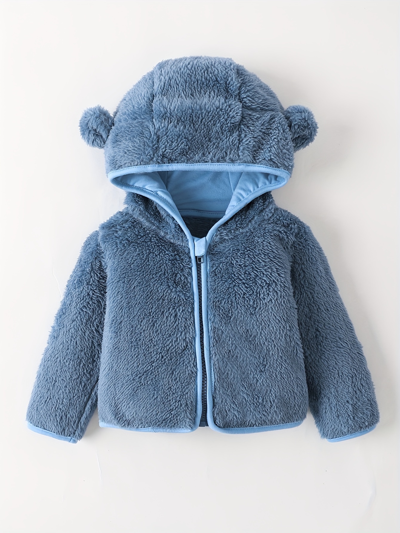 Teddy bear jacket discount with hood and ears