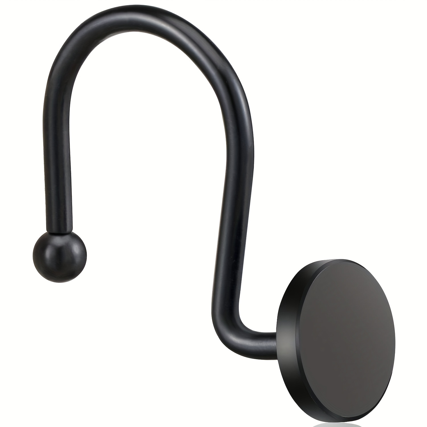 Shower Curtain Hook Simple Round Design Heavy duty Stainless - Temu