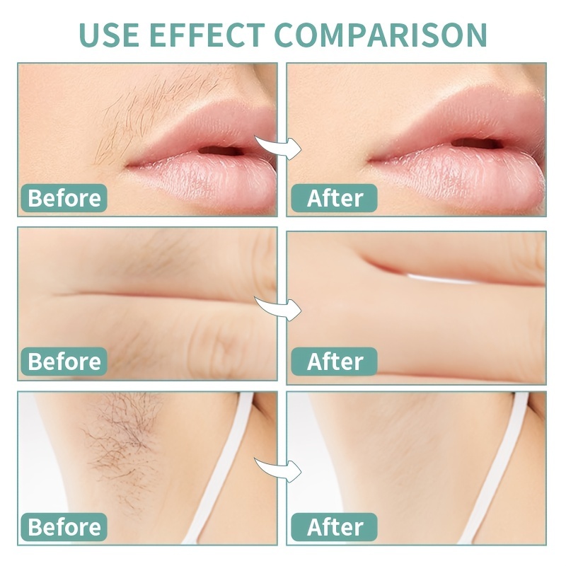 Home Waxing Kit 72 Face Wax Strips for Eyebrows & Lips