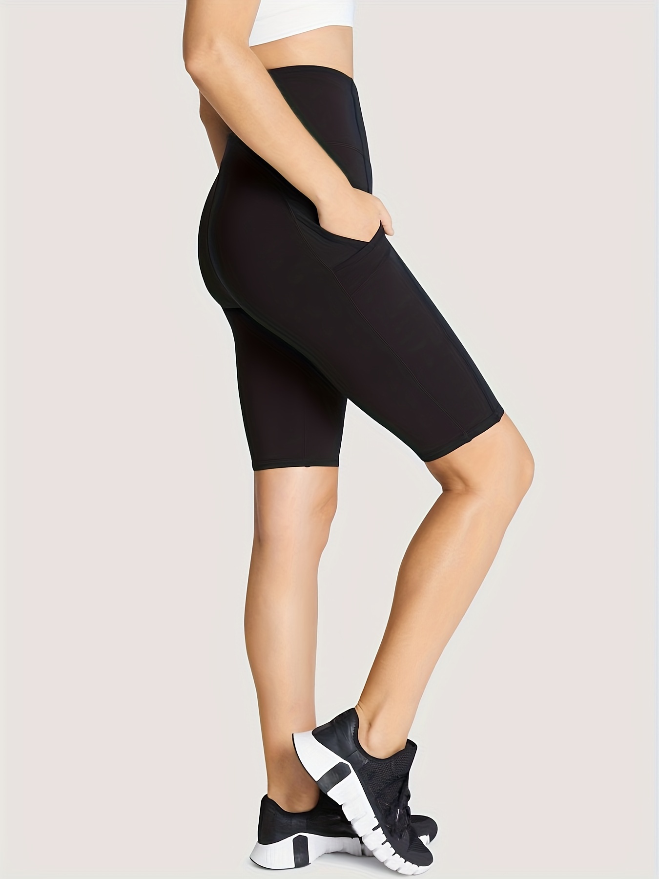 High Waist Seamless Sport Shorts For Women Elasticated Fitness
