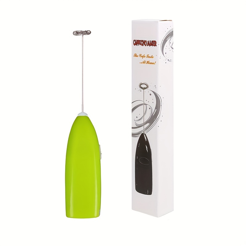 1pc Milk Frother For Coffee Handheld Electric Milk Frother Foam Maker  Battery Operated Whisk Drink Mixer Mini Foamer For Lattes Cappuccino Matcha  Hot Chocolate - Home & Kitchen - Temu Poland