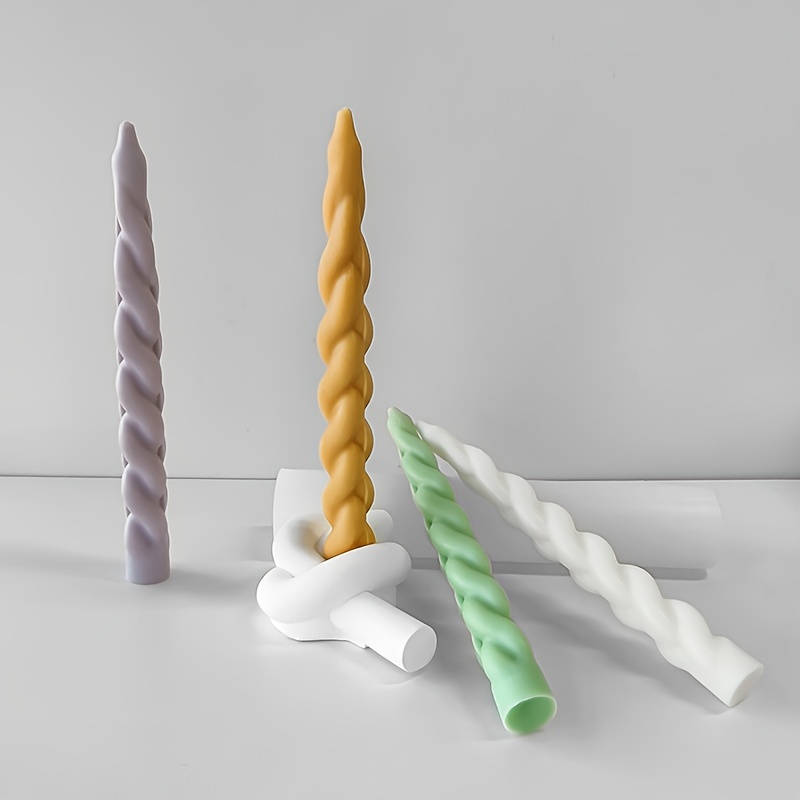 Bougies à faire soi-même moule aromathérapie bougie plâtre 3D moule silicone  outils faits à la main