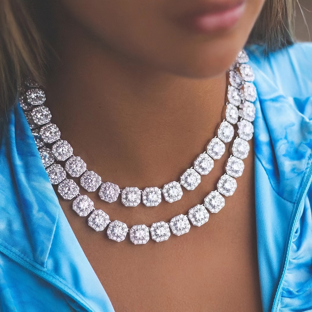 Rhinestone Choker Necklace Crystal Jewellery Sexy Word Chocker Bling G