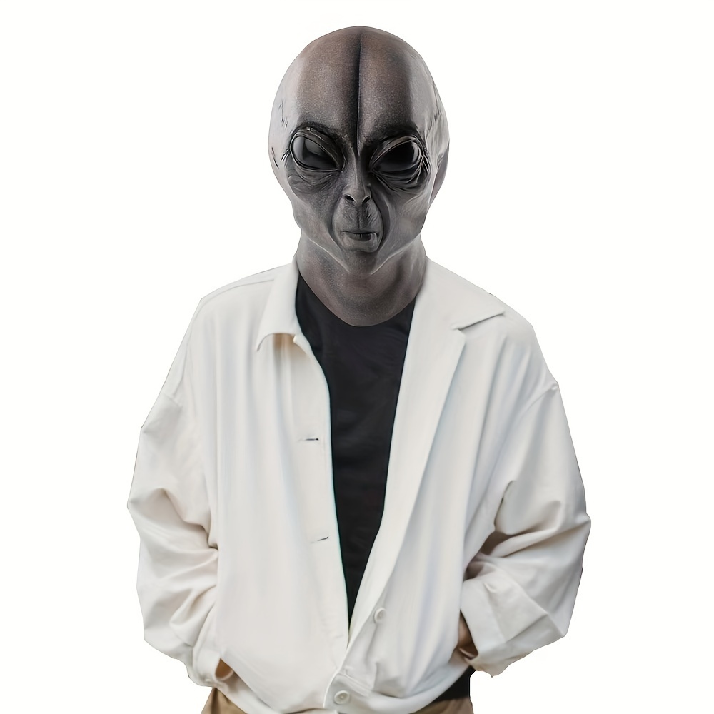 Dropship 51 Area UFO Motorcycle Mask: Transform Into An Alien For Halloween  Carnival Dress Up Parties! to Sell Online at a Lower Price