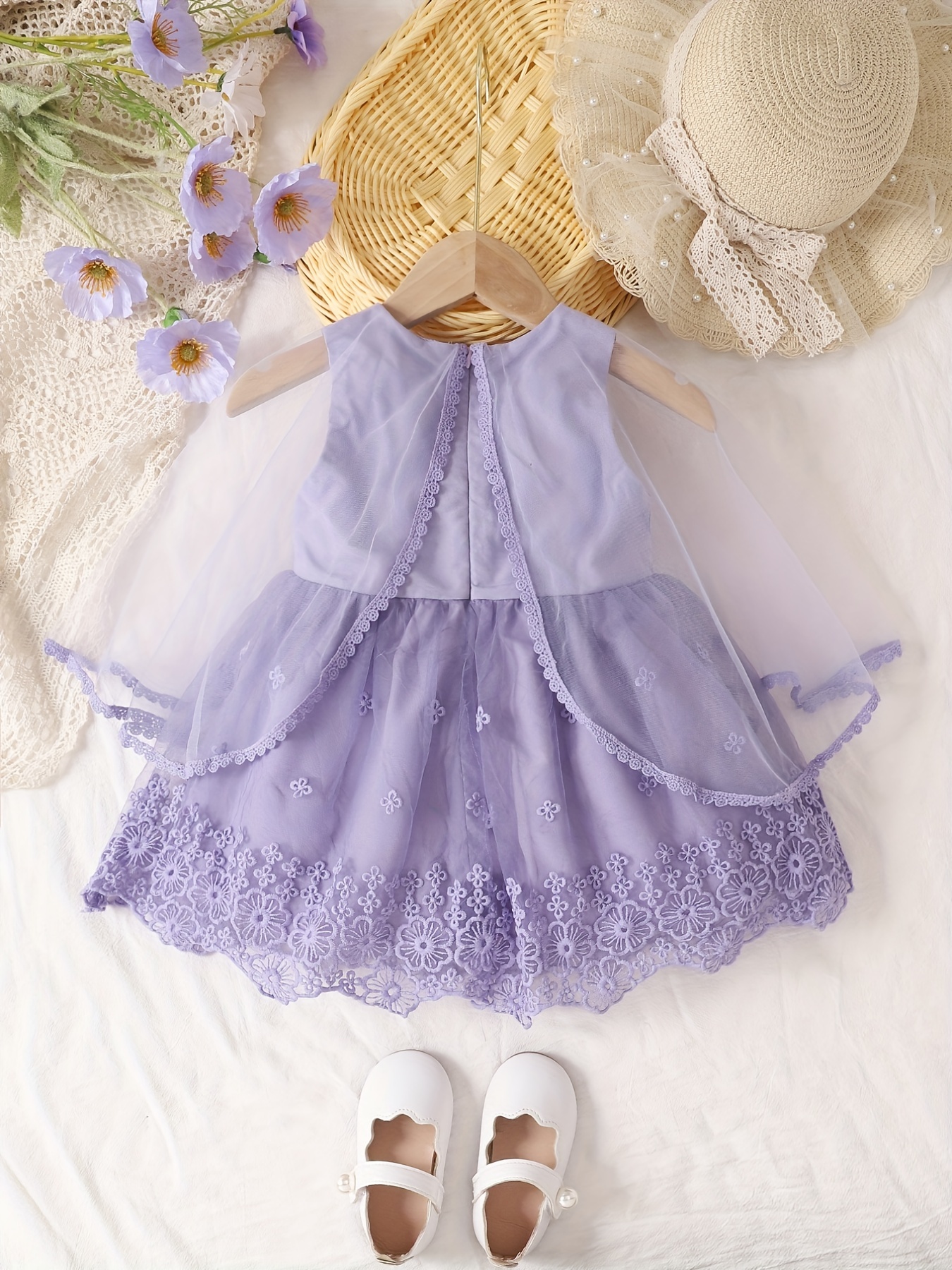 Purple tutu dress baby best sale