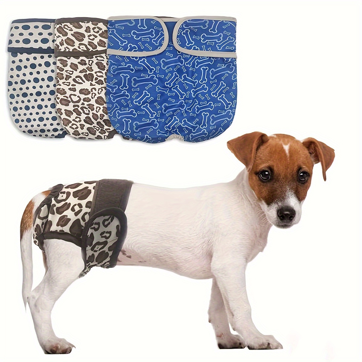 Dog Diaper Pet Physiological Pants Dog Sanitary Pants Adjustable Female Dog  Diapers Dogs Nappies, Shop Now For Limited-time Deals