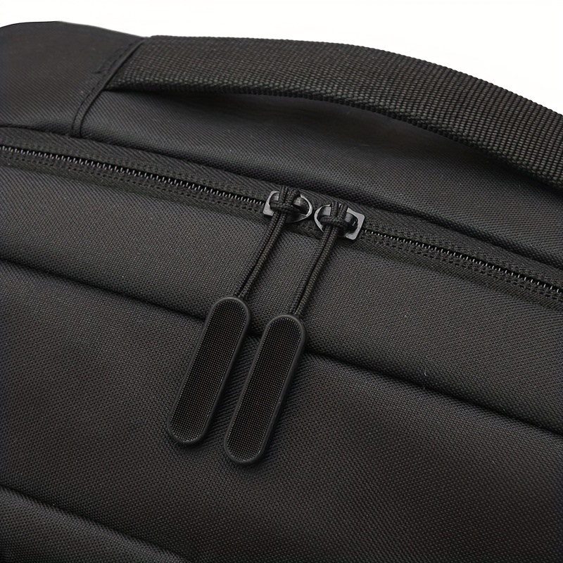 Minimalist Solid Laptop Backpack Zipper Rucksack