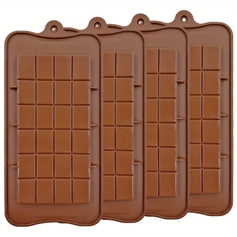 Chocolate Bar Mold, 3d Silicone Mold, Single Cavity Candy Mold, Heat  Resistant Chocolate Mold, Baking Tools, Kitchen Gadgets, Kitchen  Accessories - Temu