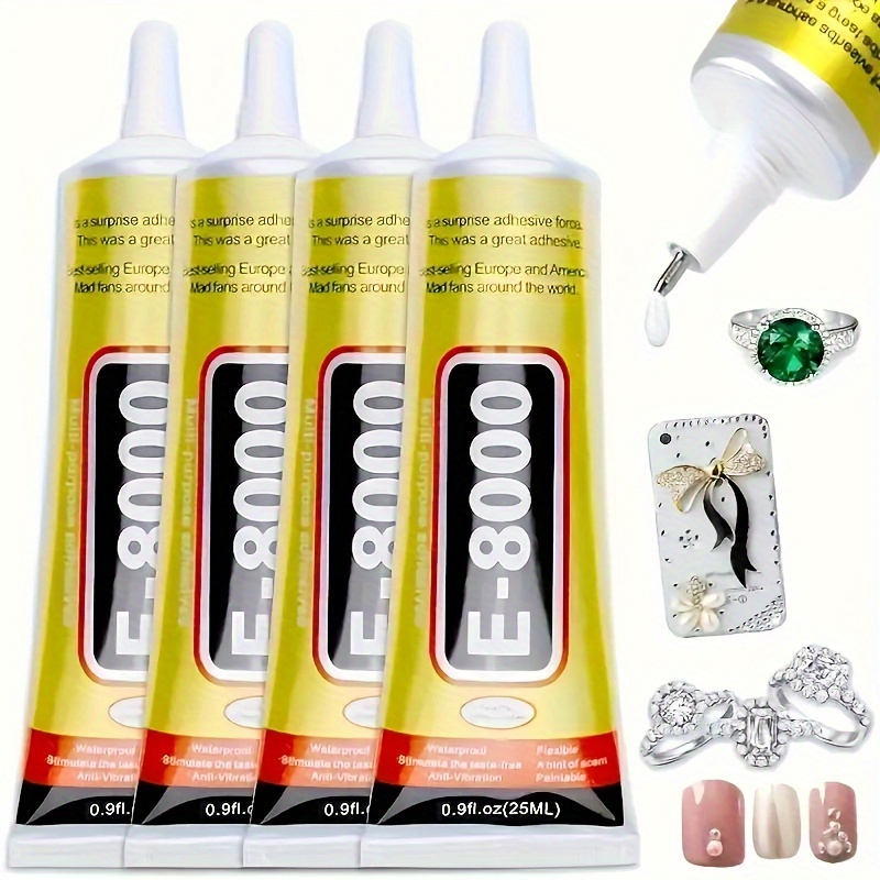 2pcs Multi-purpose Glue, Semi-fluid Strong Adhesive Waterproof Glue, DIY  Jewelry Crafts For Metal Halloween, Thanksgiving, Christmas Gift