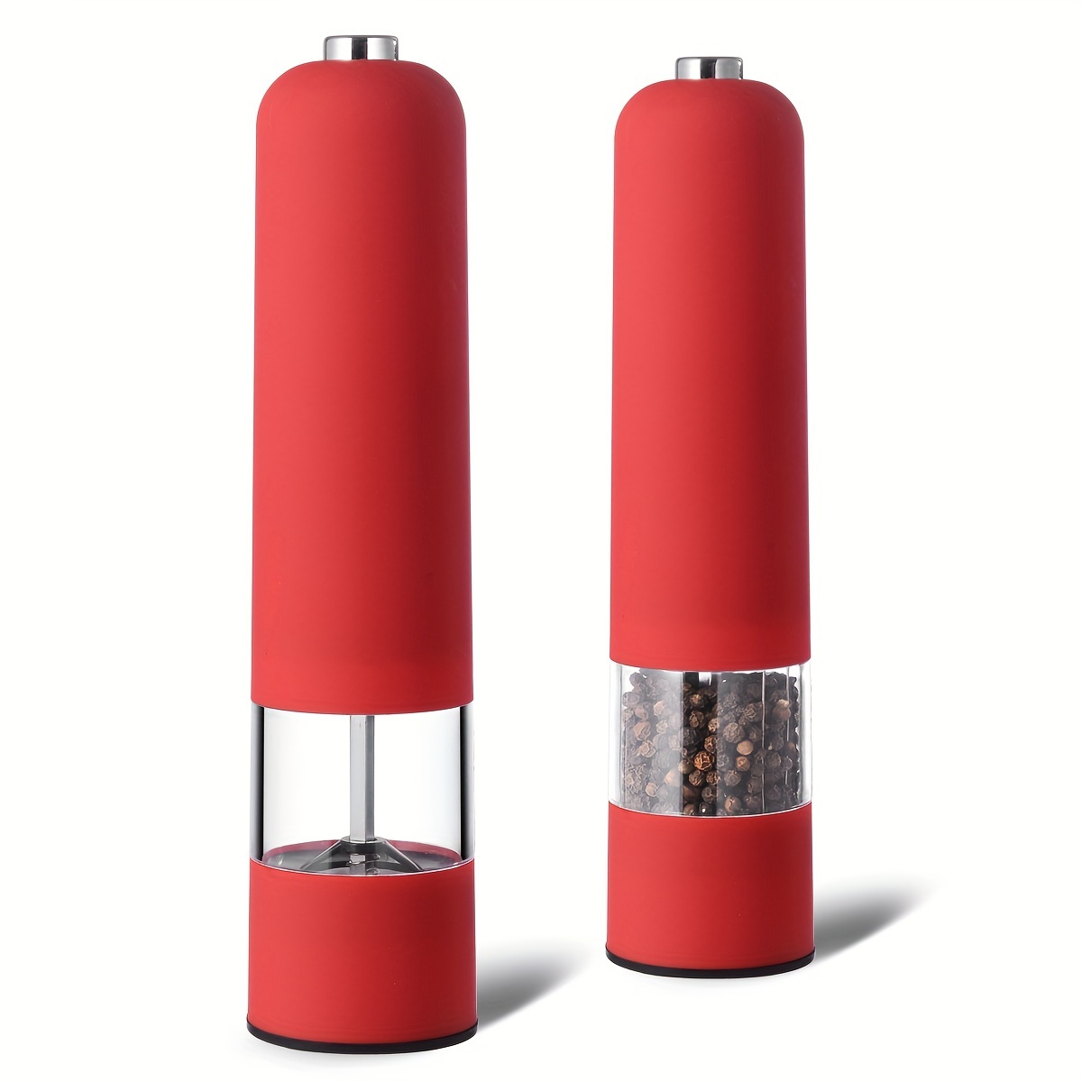 Electric Salt And Pepper Grinder Set - Automatic Spice Mill With Adjustable  Coarseness - Perfect For Cooking & Bbqs! - Temu