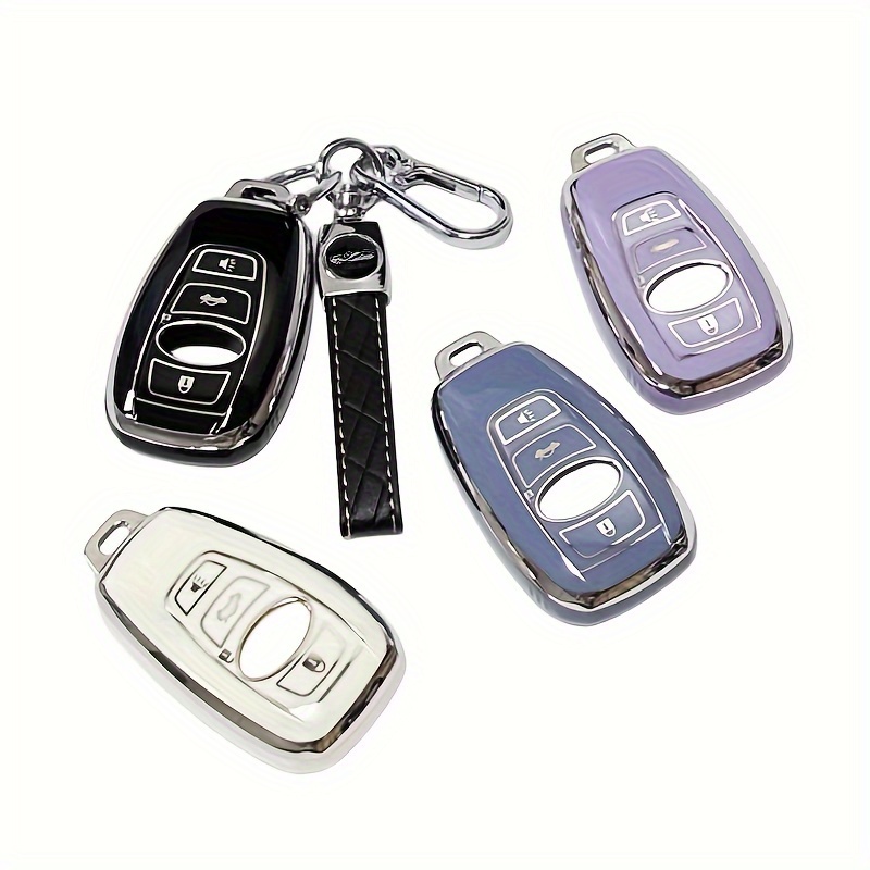 Handmade Key Case for Subaru Key Cover Forester Outback Legacy, Key Chain,  Leather Car Key Fob Cover,leather Key Case For 