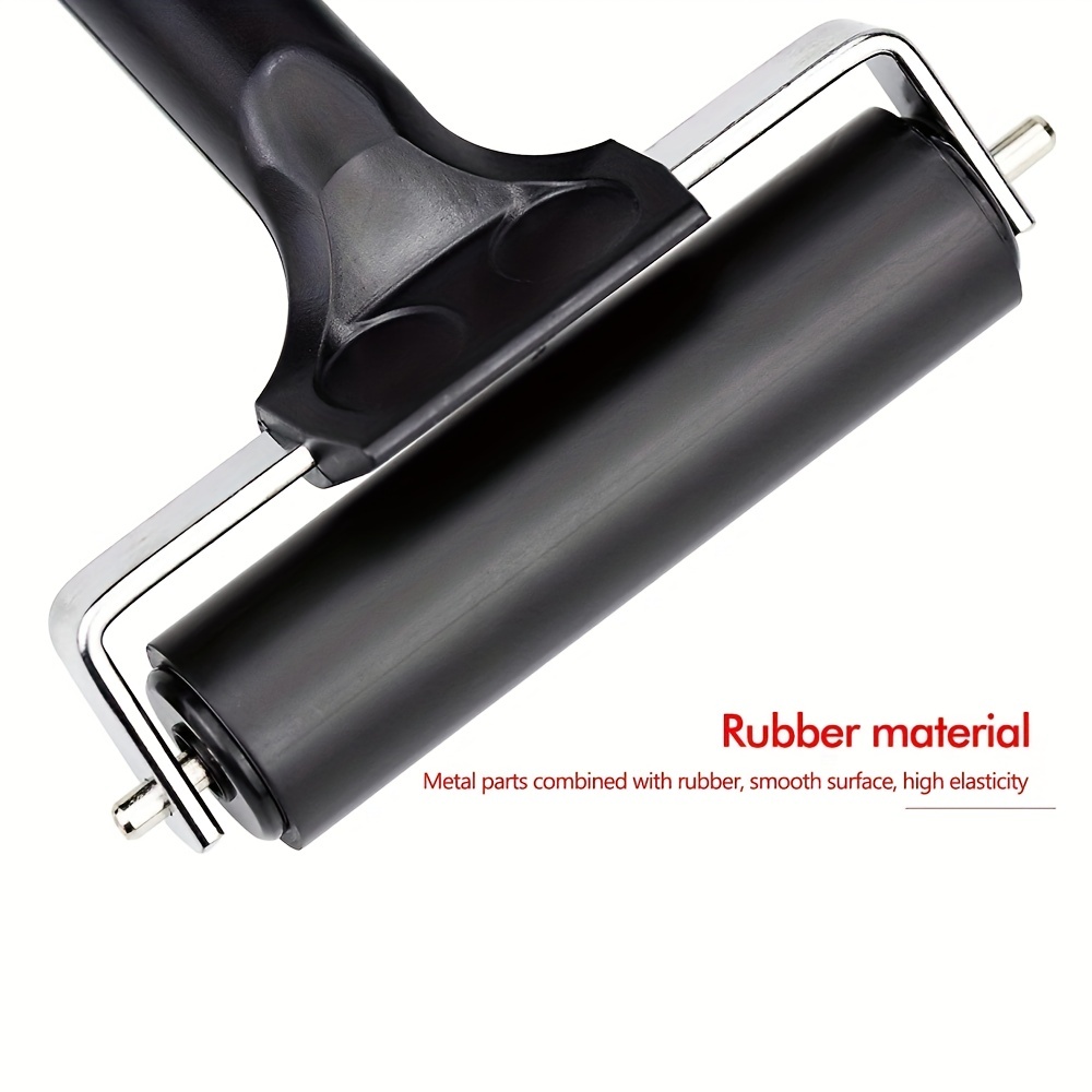 Rubber Roller Ink Roller Vinyl Roller Tool For Printing Art - Temu