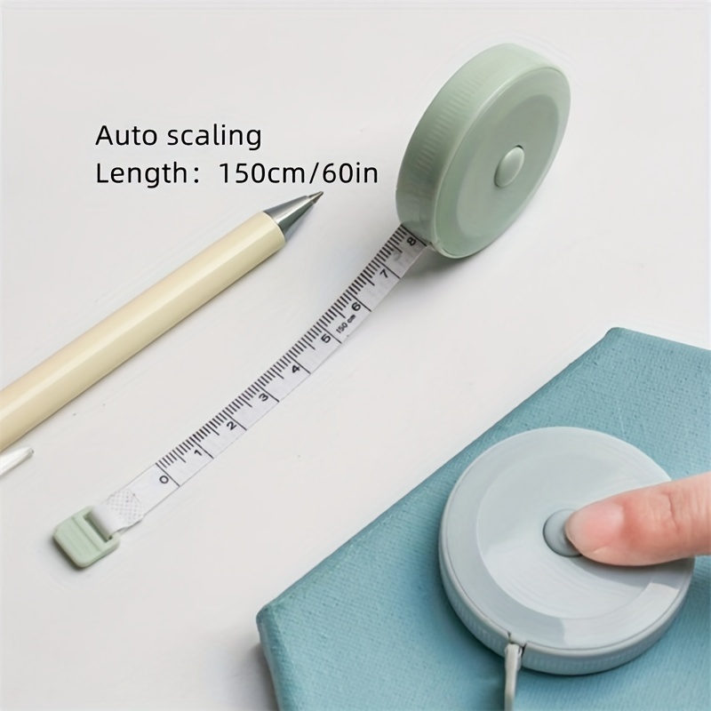 1roll Solid Color Tape Measure, Simple Portable Soft Measuring Tape For  Cloth Measure