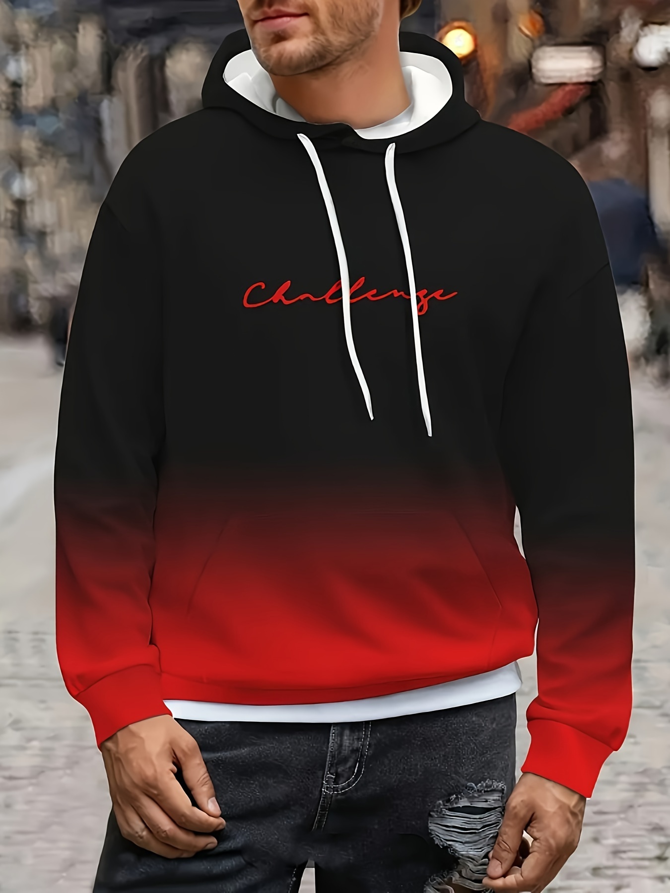 Sweat-shirt à Capuche Avec Flammes Colorées 3D Pour Hommes/femmes, Manteau D'automne Et D'hiver, Veste Drôle à La Mode / Hoodies Et Sweatshirts
