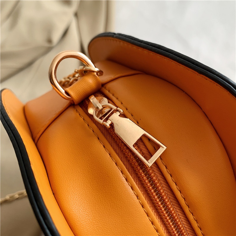 Pumpkin Shaped Novelty Crossbody Bag for Halloween