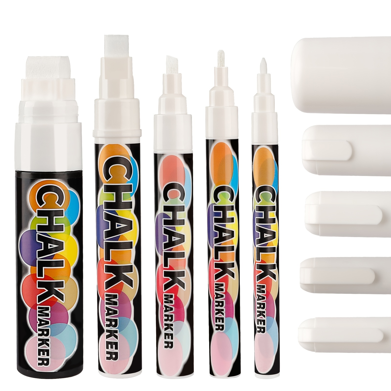 A Pack of 12 Liquid Chalk Markers