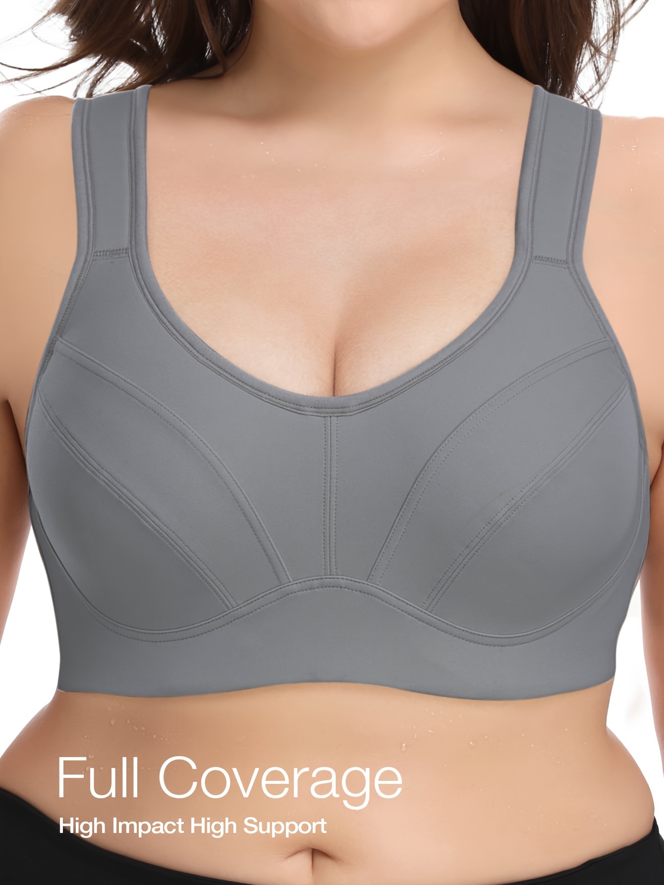  Womens Full Coverage Underwire Support Plus Size