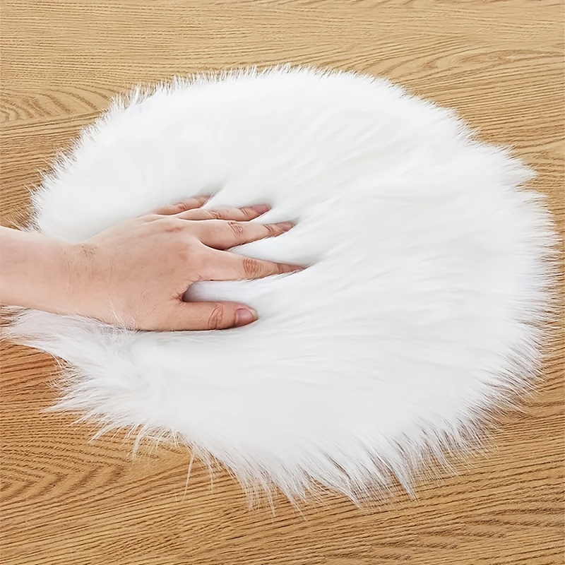 E-shop Ultraweicher, flauschiger Kunstteppich für Schlafzimmer, Boden, Sofa, Wohnzimmer, Läufer, hochdichte Matte, Plüschteppich, Sofabezug,