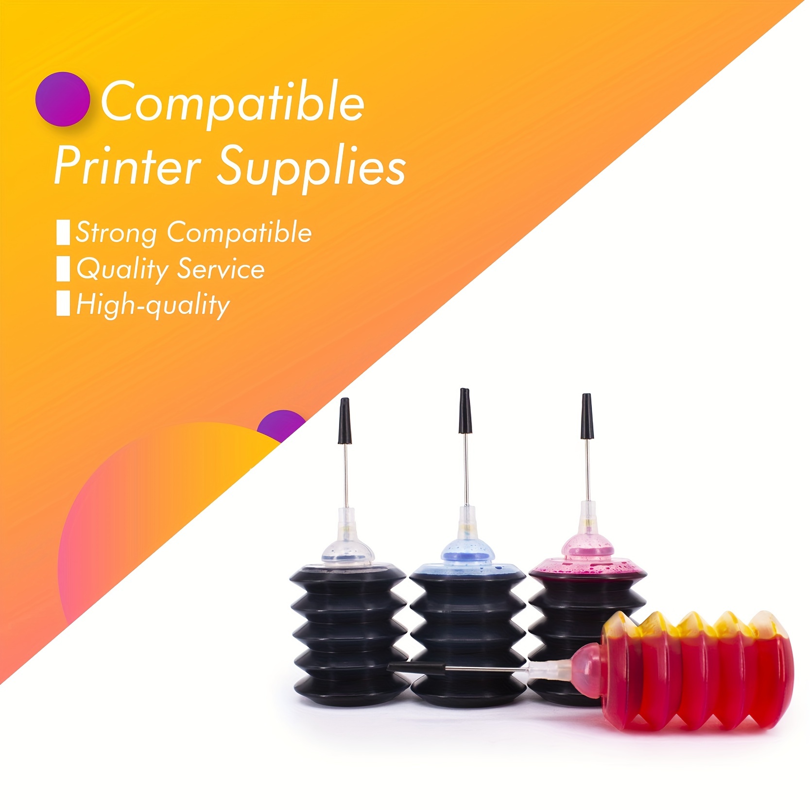 Ink Refill Kit that Works For Canon PG-275 Black Cartridges Canon PIXMA  TS3520 and TR4720