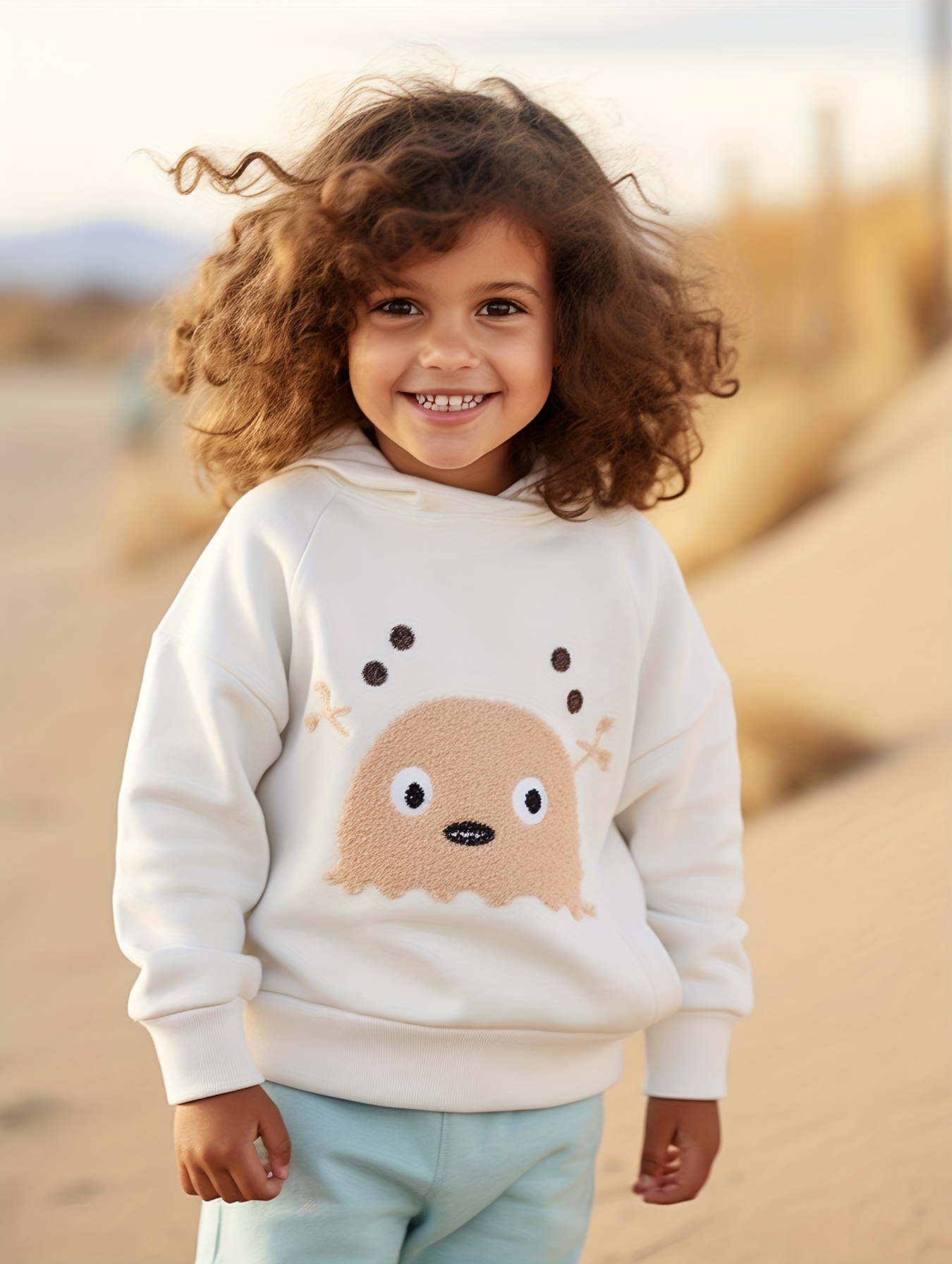 Sudaderas Con Capucha Para Ni as Con Estampado De Dibujos Animados