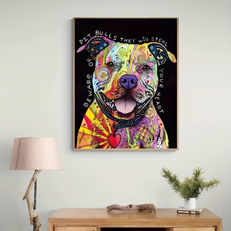 5d Diy Diamond Painting Christmas Kits For Adults Dogs Full