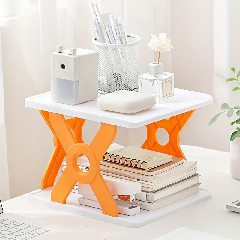 Desktop Multi layer Storage Rack Shelf For Bedroom Stackable - Temu