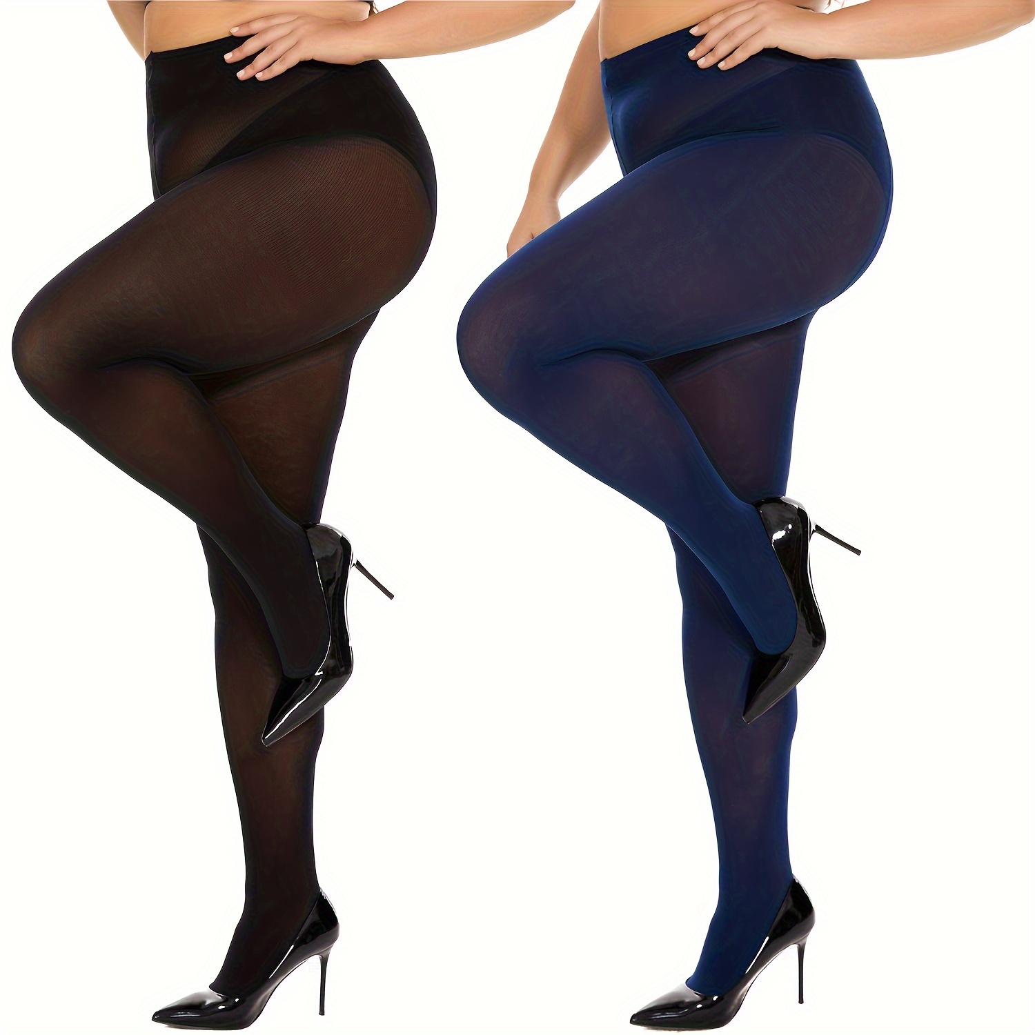 2 Pairs of Appearance 40 Denier Semi-Opaque Tights 