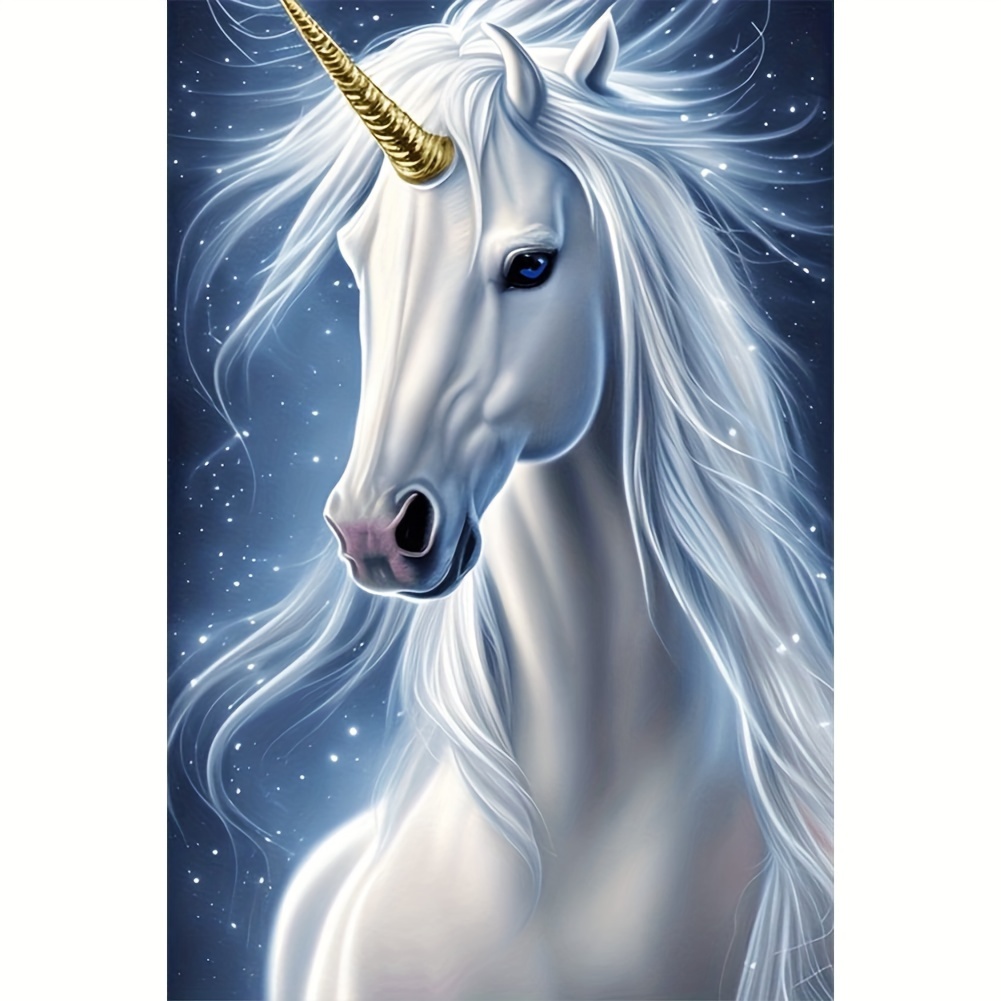 5d Diamond Art Painting Horse Large Size Animals Diamond - Temu