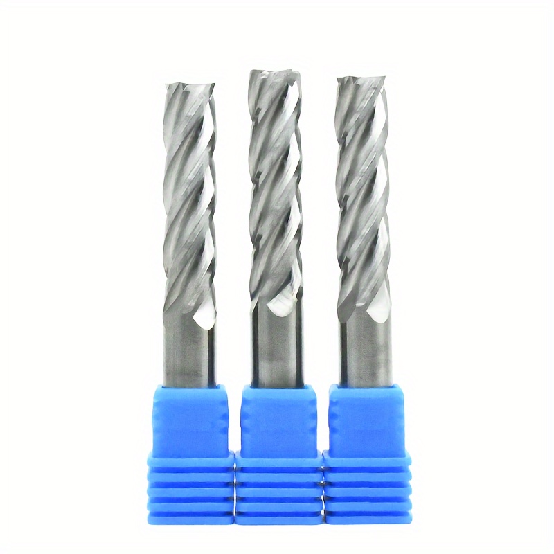 Carbide 4 flûtes CNC HSS fin fraiseuse fente foret lot 5 pièces/lot (4 12  mm)