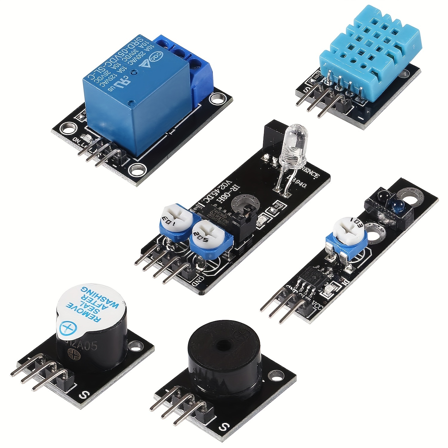35 in 1 Sensorenkit Modulkit und Zubehörkit kompatibel mit Arduino und  Raspberry Pi