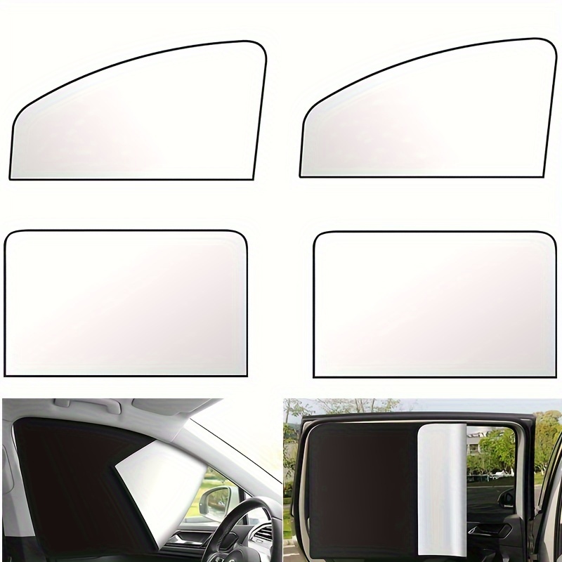 4 pièces/lot couverture de pare-soleil de fenêtre avant et arrière