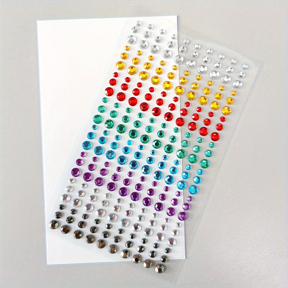 Adhesive Gems Set - Bright  Arts & Crafts - B&M Stores