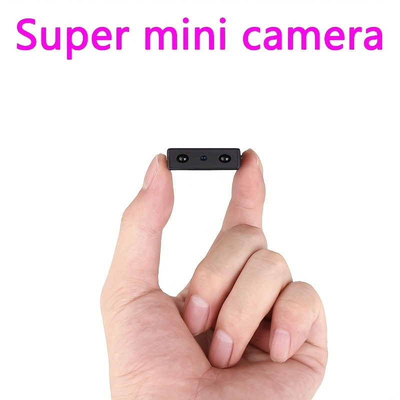 8GB mini botón de bolsillo ocultado cámara espía cámara de vídeo detección  de movimiento DV videocámara