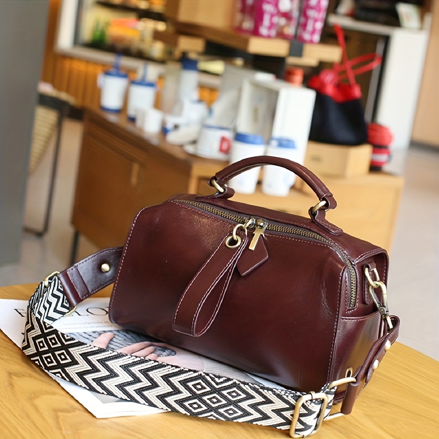 Trendy Solid Color Pillow Bag, Casual Versatile Shoulder Bag