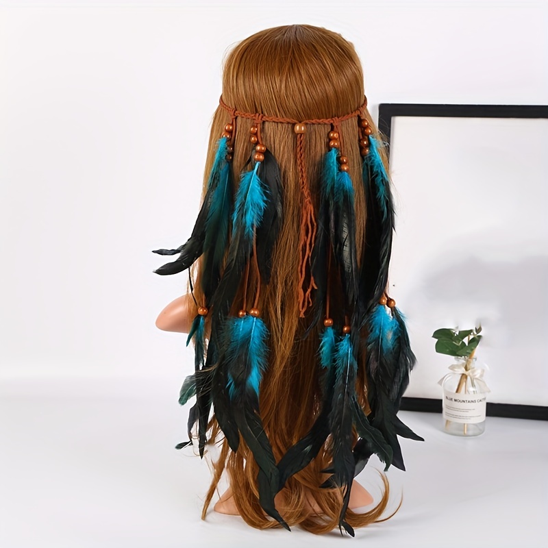 Feather Hair Accessories - Temu