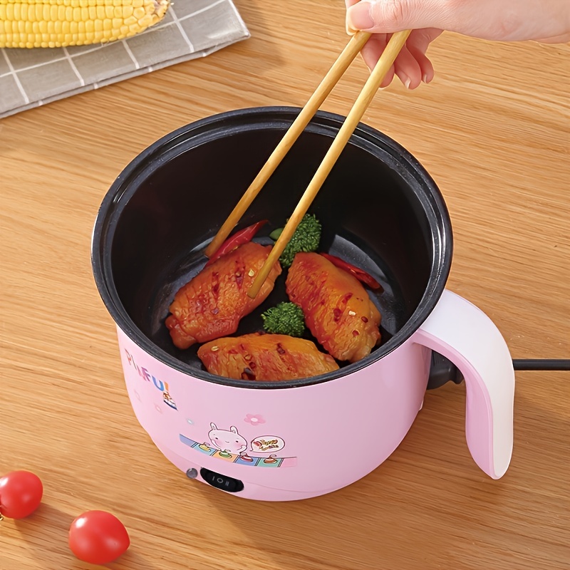 1.5L Electric Cooker Multi-Function All-In-One Pot 220V Double layer  Household Noodle Cooker Non-Stick Pot Hot Pot Kitchen Tool
