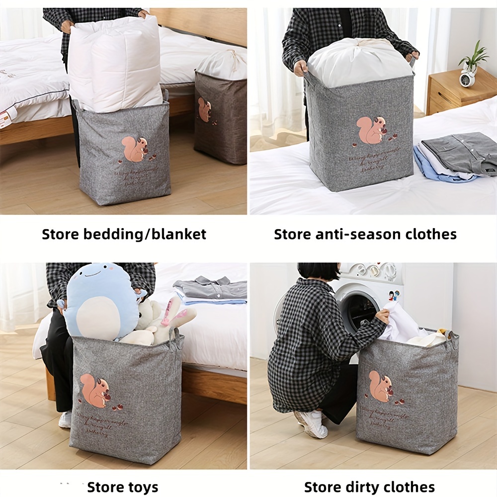 Anti Dust Large Storage Bag Clothes Quilt Blanket Storage Sort