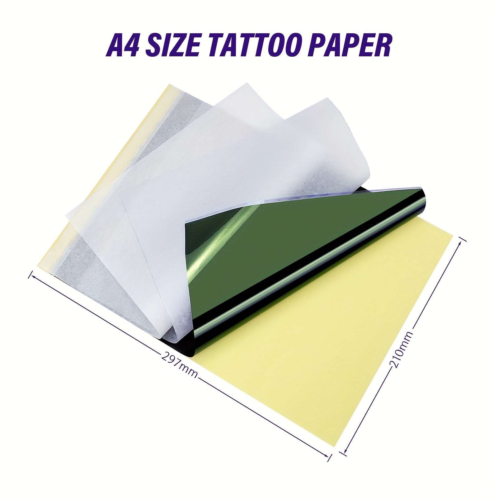 Tattoo Transfer Paper, 35 Sheets Tattoo Stencil Transfer Paper for  Tattooing