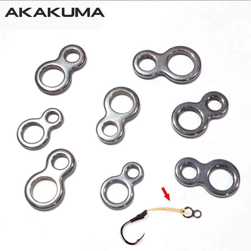 8/0 Stainless Steel Hook with Swivel