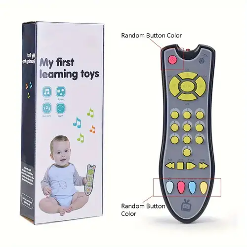 Music Smart Remote Control Key Toys Fake Car Toys With Sound And Lights Keys  Travel Entertainment And Education Key Toys Baby Sound Toys