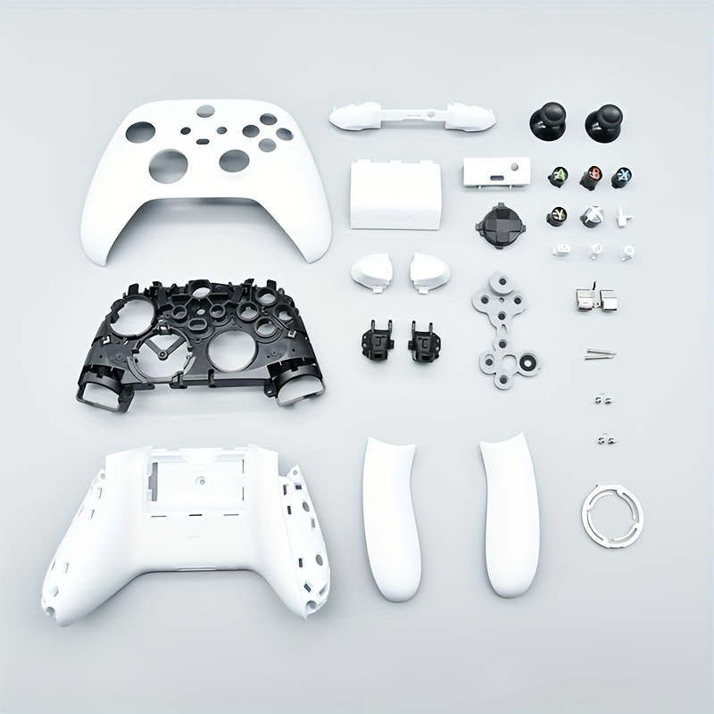 Carcasa frontal para mando de PS5, carcasa frontal, carcasa de repuesto,  funda de piel con 8 agarres para el pulgar para PlayStation 5 - AliExpress