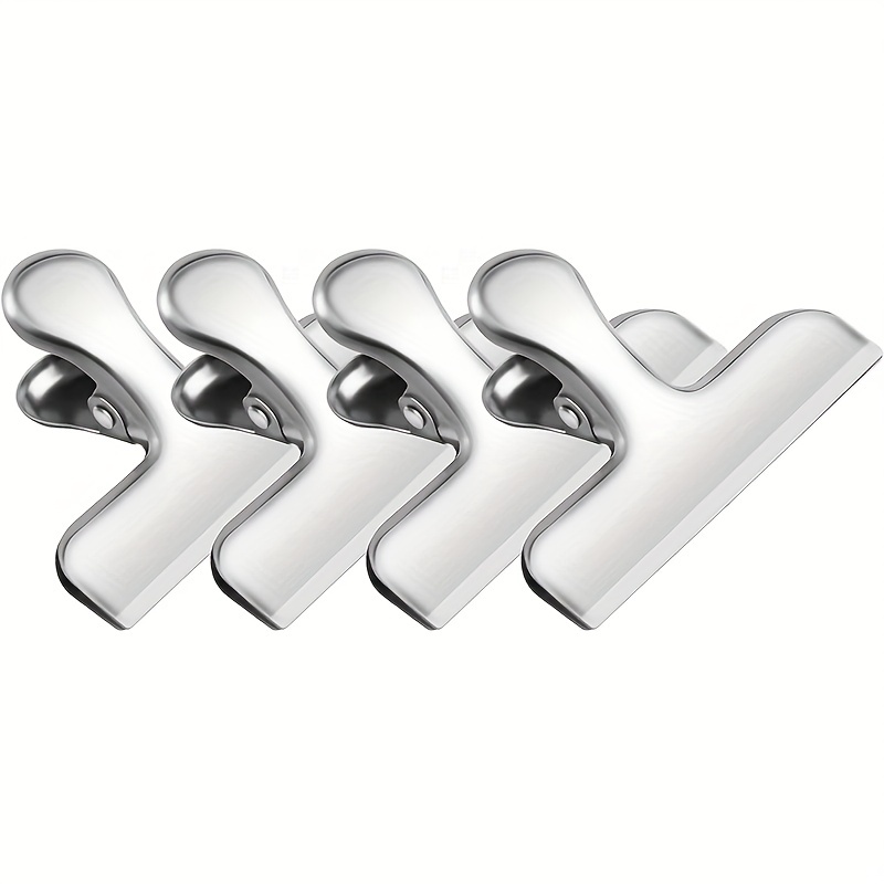 Chip Bag Clips Air Tight, Heavy Duty, Sturdy Plastic Clips For Food Storage,  Food Bag Clips For Kitchen Snacks - Temu