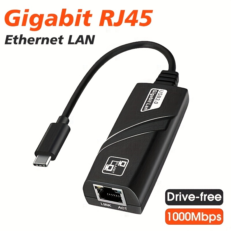 Ethernet Splitter, Gigabit RJ45 Ethernet Splitter 1 to 2 High Speed,  1000Mbps Network Extension Connector with USB Power Cable, CAT 5 6 7 8  Network