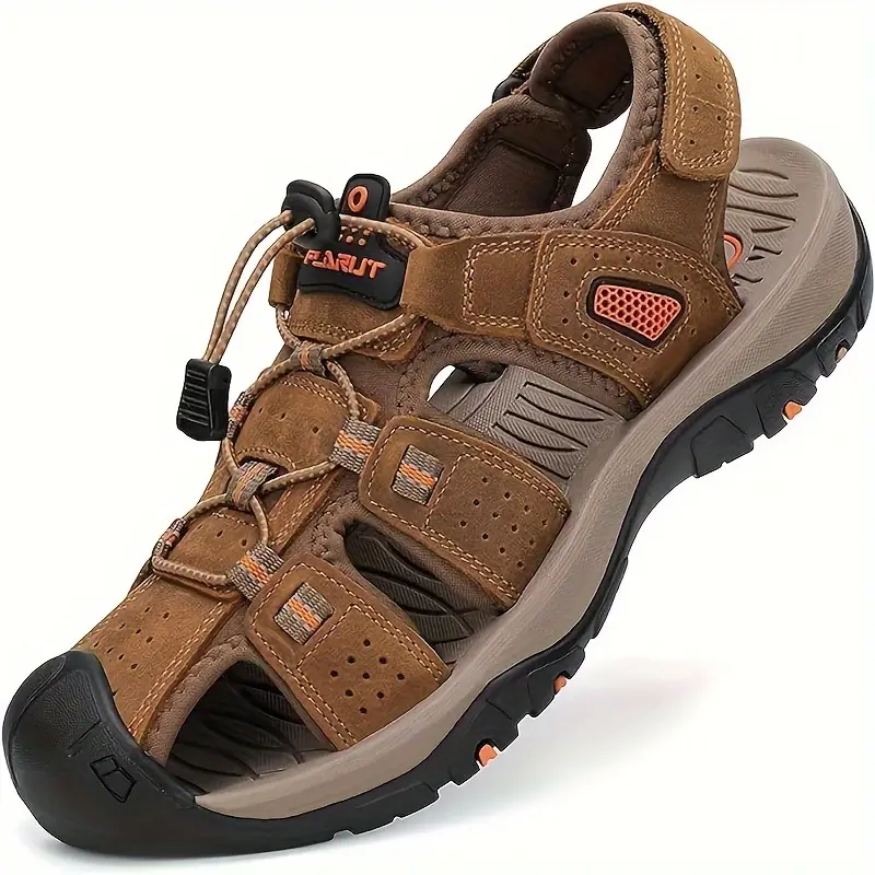 mens hiking sandals closed toe outdoor beach sandal waterproof sport fisherman sandals water shoes summer details 1