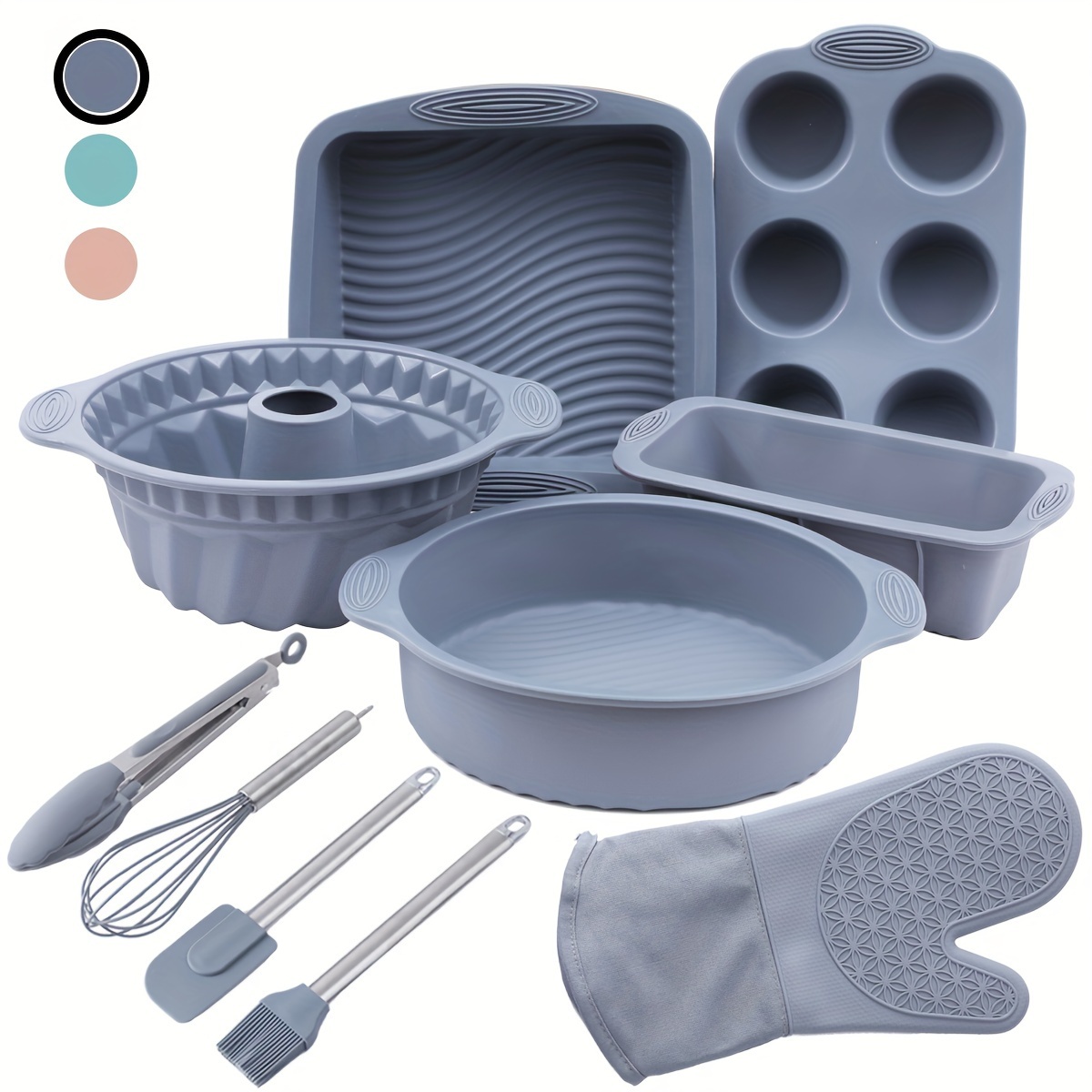 High Quality Nonstick Bakeware Set Wide Square Baking - Temu
